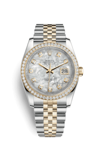Rolex Datejust 36 Rolesor Yellow Diamond / Jubilee / MOP