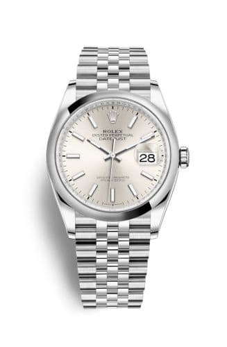 Rolex Datejust 36 Stainless Steel / Domed / Silver / Jubilee