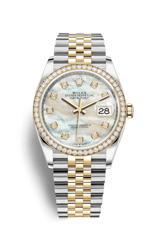 Rolex Datejust 36 Stainless Steel / Yellow Gold / Diamond / MOP Diamond / Jubilee