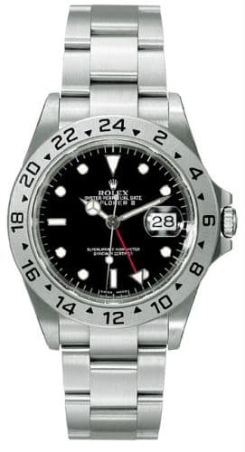 Rolex Explorer II Black Superluminova