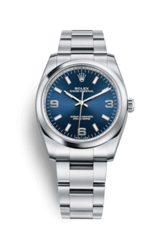 Rolex Oyster Perpetual 34 Blue Explorer