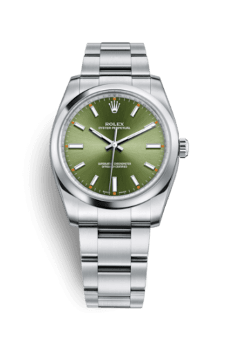 Rolex Oyster Perpetual 34 Olive Green