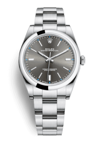 Rolex Oyster Perpetual 39 Dark Rhodium
