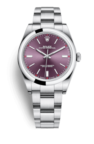 Rolex Oyster Perpetual 39 Red Grape