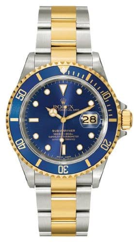 Rolex Submariner Date 16613 Blue Tritium