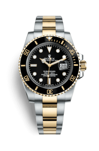 Rolex Submariner Date Rolesor / Black / Cerachrom