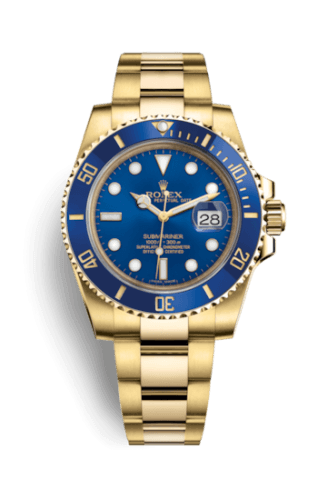 Rolex Submariner Date Yellow Gold / Blue