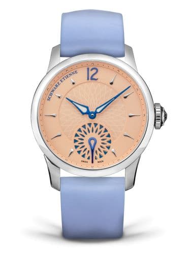 Schwarz Etienne Fiji Floral Seconds Stainless Steel / Salmon