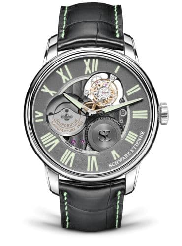 Schwarz Etienne La Chaux-de-Fonds Flying Tourbillon Stainless Steel / Grey