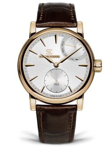 Schwarz Etienne Roma Power Reserve Rose Gold / Silver