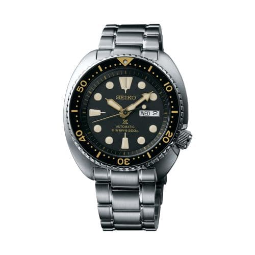 Seiko Prospex Diver Turtle Stainless Steel / Black / Bracelet