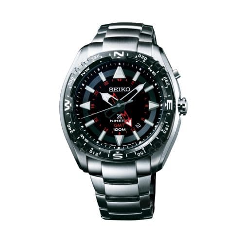 Seiko Prospex Land SUN049P1 Stainless Steel / Black / Bracelet