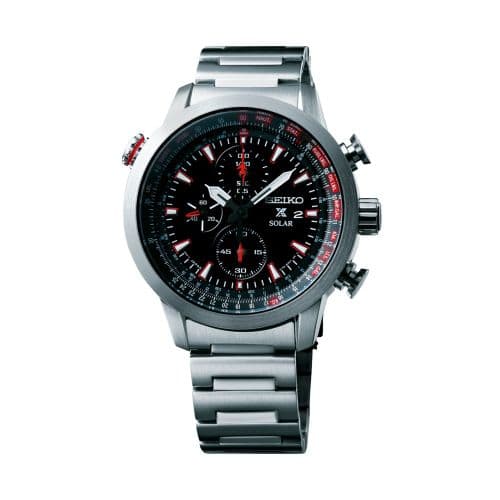 Seiko Prospex Sky SSC349P1 Stainless Steel / Black