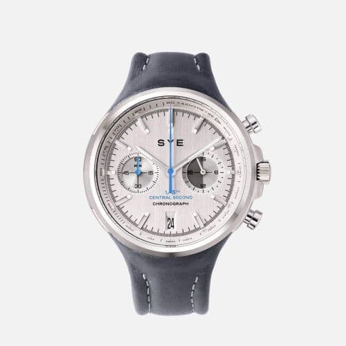 SYE MOT1ON Chronograph Silver Edition / Petroleum
