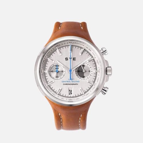 SYE MOT1ON Chronograph Silver Edition / Whiskey