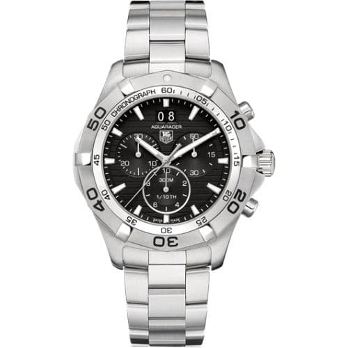TAG Heuer Aquaracer 300M Quartz Chronograph 43 Stainless Steel / Black / Bracelet