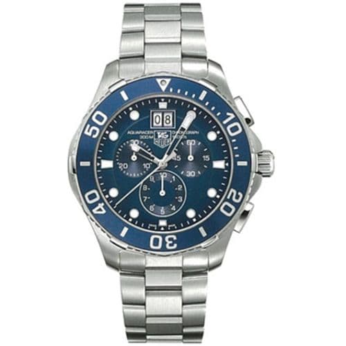 TAG Heuer Aquaracer 300M Quartz Chronograph 43 Stainless Steel / Blue / Bracelet