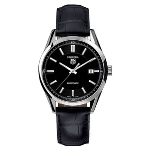 TAG Heuer Carrera Calibre 5 39 Stainless Steel / Black / Alligator