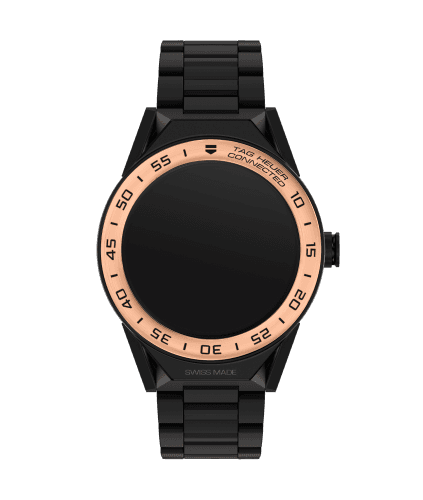 TAG Heuer Carrera Connected Modular 45 Black Titanium / Rose Gold / Ceramic Bracelet