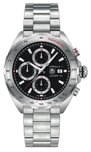 TAG Heuer Formula 1 Calibre 16 44 Stainless Steel / Black / Bracelet