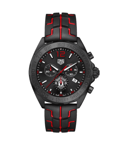 TAG Heuer Formula 1 Chronograph Quartz 43 Stainless Steel / Manchester United