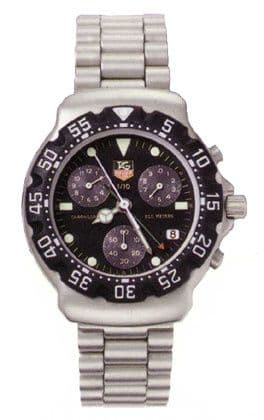 TAG Heuer Formula 1 Chronograph Quartz Stainless Steel / Black / Bracelet