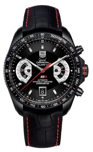 TAG Heuer Grand Carrera Calibre 17 RS2 43 PVD / Black / Alligator