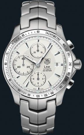 TAG Heuer Link Automatic Chronograph Stainless Steel / Silver