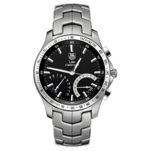 TAG Heuer Link Calibre S Stainless Steel / Black