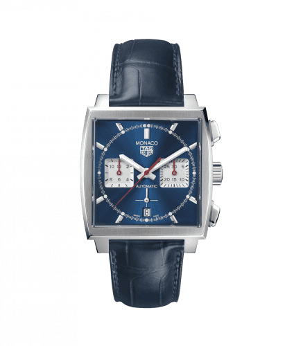 TAG Heuer Monaco Calibre Heuer 02 Stainless Steel / Blue