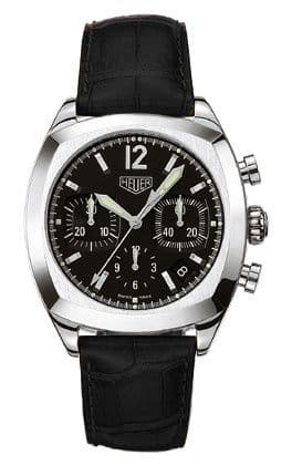 TAG Heuer Monza Chronograph Stainless Steel / Black