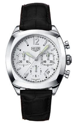 TAG Heuer Monza Chronograph Stainless Steel / Silver