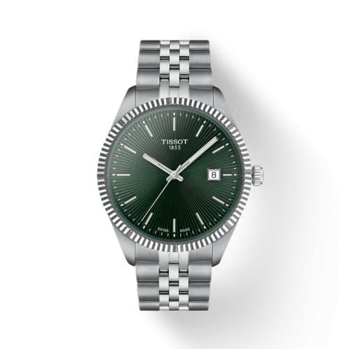 Tissot Ballade 40 Stainless Steel / Green / Bracelet