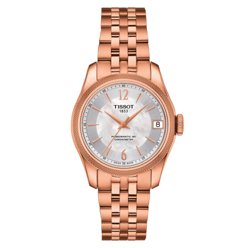 Tissot Ballade Powermatic 80 COSC 32 Rose Gold PVD / MOP / Bracelet