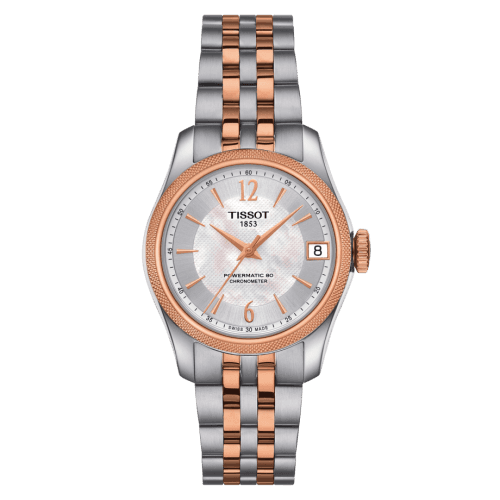 Tissot Ballade Powermatic 80 COSC 32 Stainless Steel / Rose Gold PVD / MOP / Bracelet