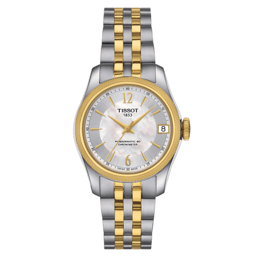 Tissot Ballade Powermatic 80 COSC 32 Stainless Steel / Yellow Gold PVD / MOP / Bracelet