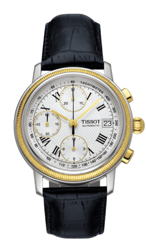 Tissot Bridgeport Automatic Chronograph Gold Bezel