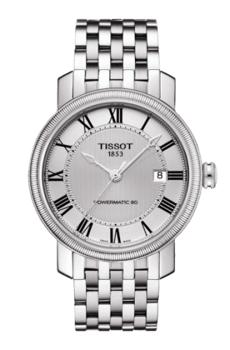 Tissot Bridgeport Powermatic 80 Silver Roman / Bracelet