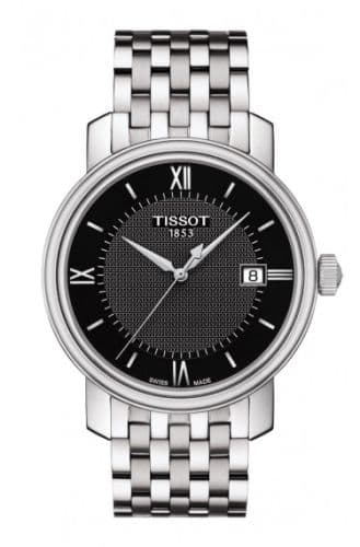 Tissot Bridgeport Quartz Stainless Steel / Black / Bracelet