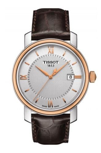 Tissot Bridgeport Quartz Stainless Steel - Rose Gold / Silver