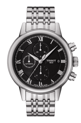 Tissot Carson Automatic Chronograph 42.3 Stainless Steel / Black / Bracelet