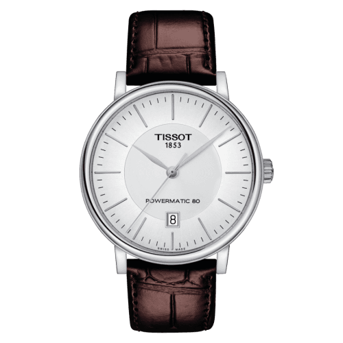 Tissot Carson Premium Powermatic 80 Stainless Steel / Silver / Strap