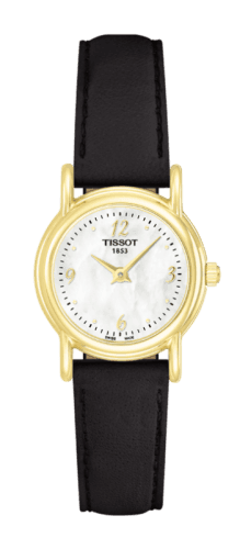 Tissot Carson Quartz 22 Yellow Gold / MOP / Strap