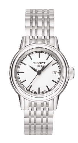 Tissot Carson Quartz 29.7 Stainless Steel / Silver / Bracelet