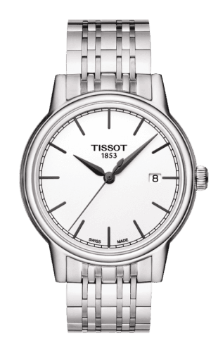 Tissot Carson Quartz 40 Stainless Steel / White / Bracelet
