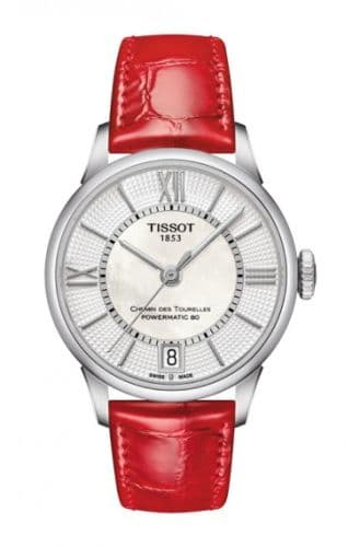 Tissot Chemin des Tourelles Powermatic 32 Stainless Steel / MOP / Strap