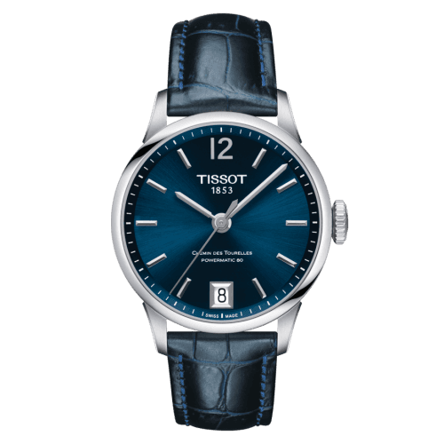 Tissot Chemin Des Tourelles Powermatic 80 32 Stainless Steel / Blue / Strap