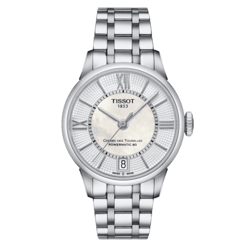 Tissot Chemin Des Tourelles Powermatic 80 32 Stainless Steel / MOP / Bracelet