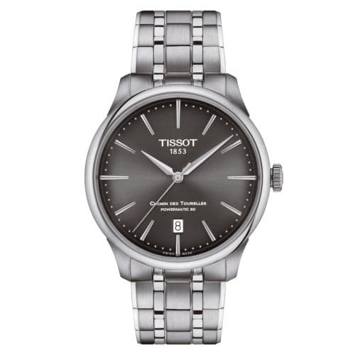 Tissot Chemin Des Tourelles Powermatic 80 39 Stainless Steel / Grey / Bracelet
