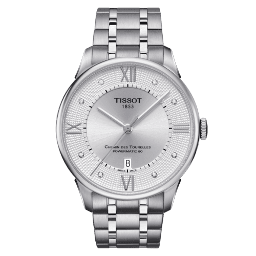 Tissot Chemin Des Tourelles Powermatic 80 42 Stainless Steel / Silver / Bracelet